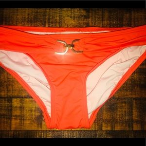 👀Michael Kors Coral Size XS Bikini Bottom Swim